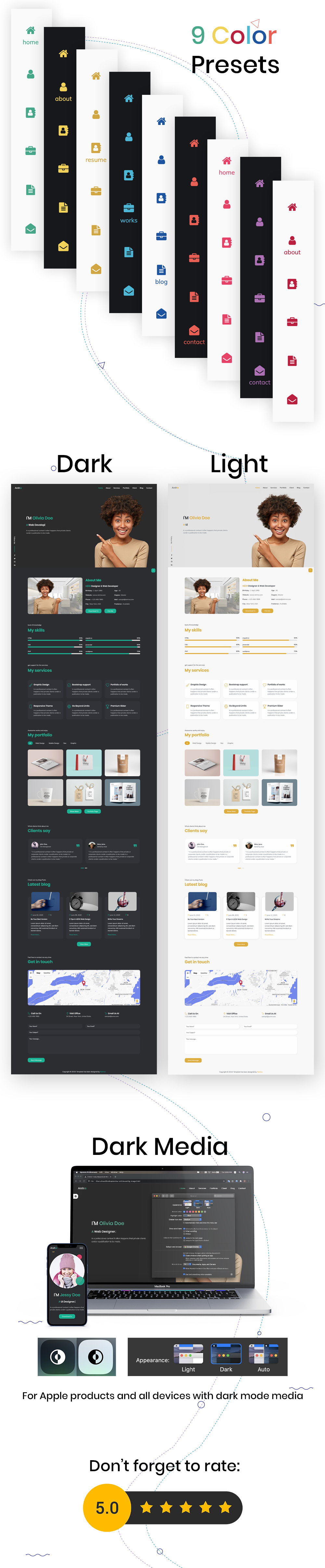 arshia neomorphism bootstrap 4 personal template